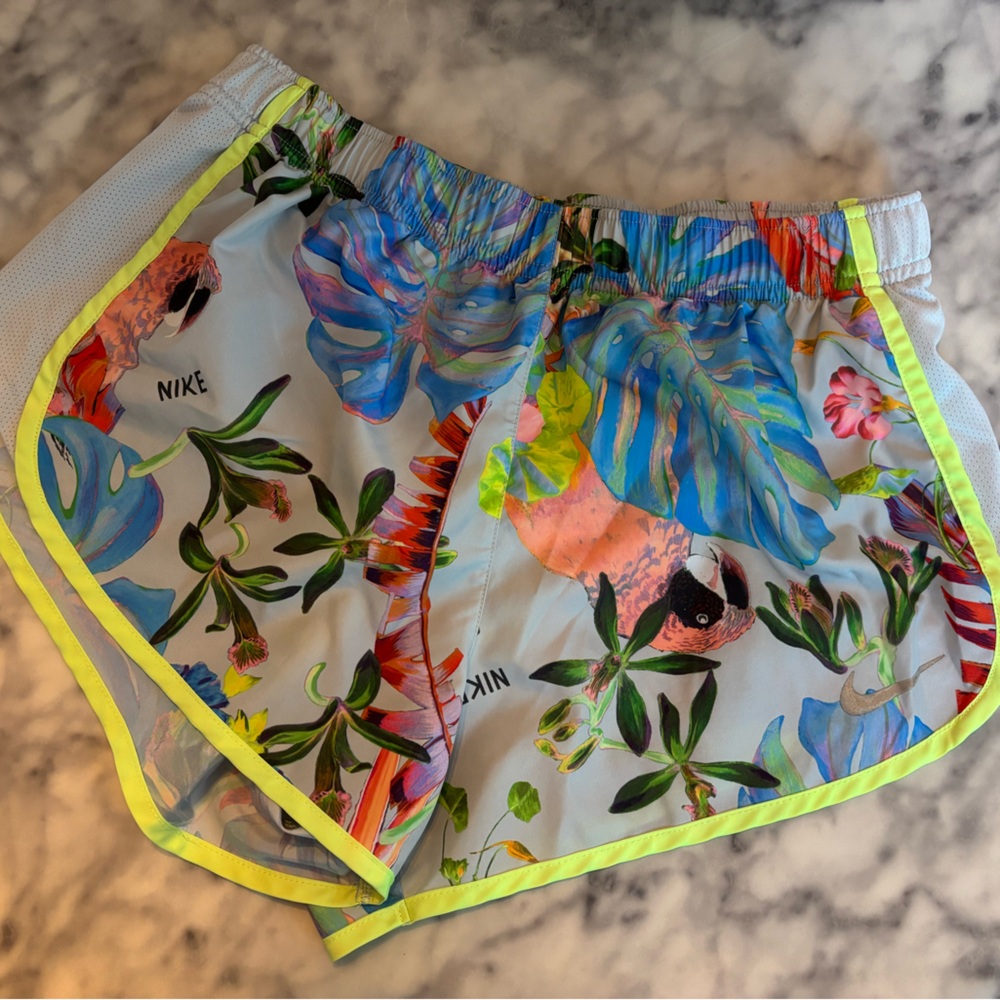 Nike Floral Print Athletic Shorts